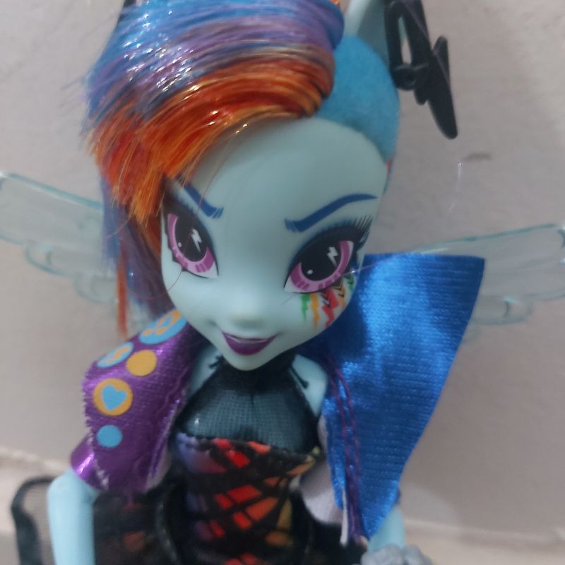 Boneca My Little Pony New Azul Rainbow Dash Hasbro