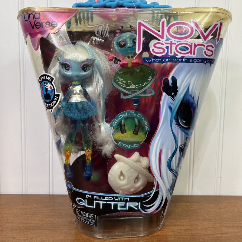 HOT Glitter Una Verse Novi Stars Boneca Novi Stars Série I Una