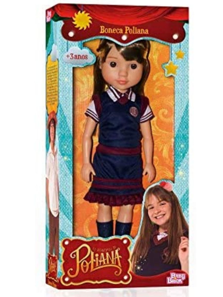 Boneca Poliana De As Aventuras De Poliana Original Roupa Infantil Para Menina Nunca Usado