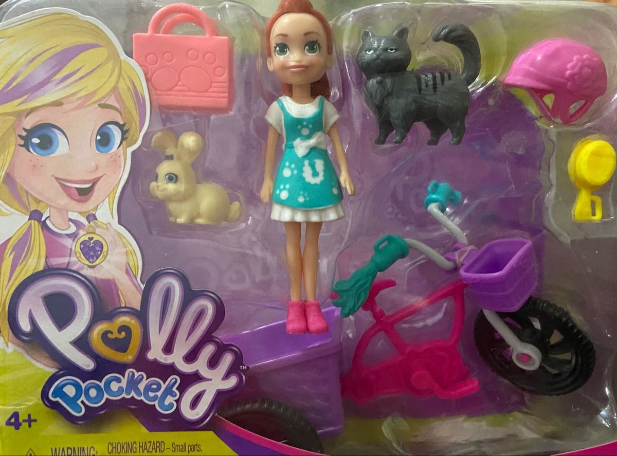 Boneca Polly Pocket Antiga Rara Completa Barata Nova | Brinquedo Mattel ...