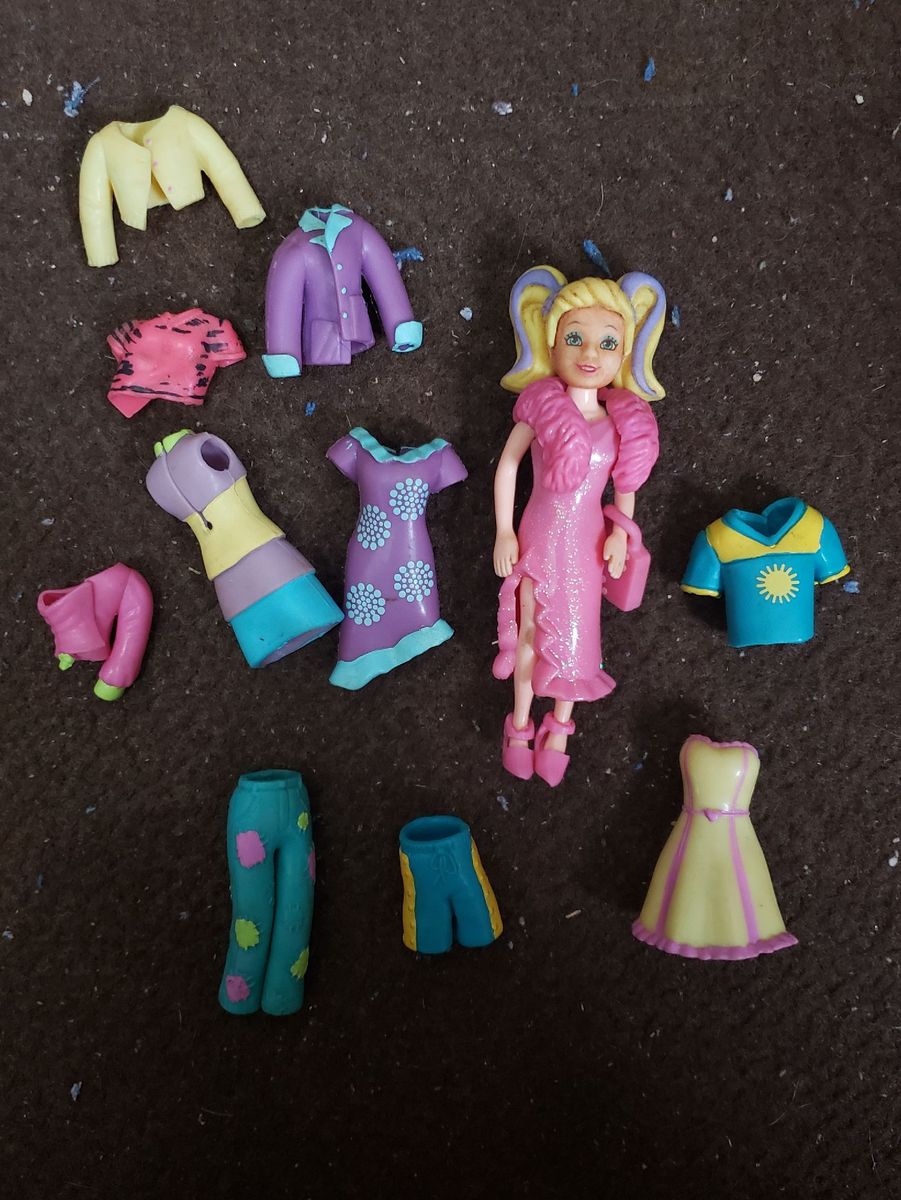 Boneca Polly Pocket Original Com V Rias Pe As De Roupas Brinquedo Para Beb S Polly Pocket