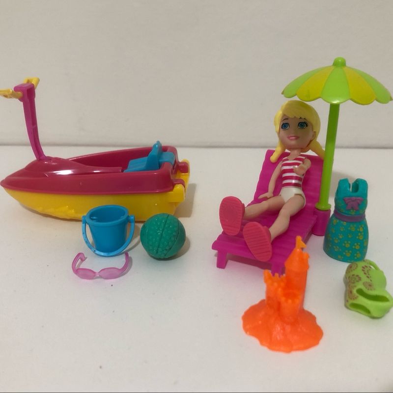 Boneca Polly Pocket Veículos Tropicais - Mattel - A sua Loja de