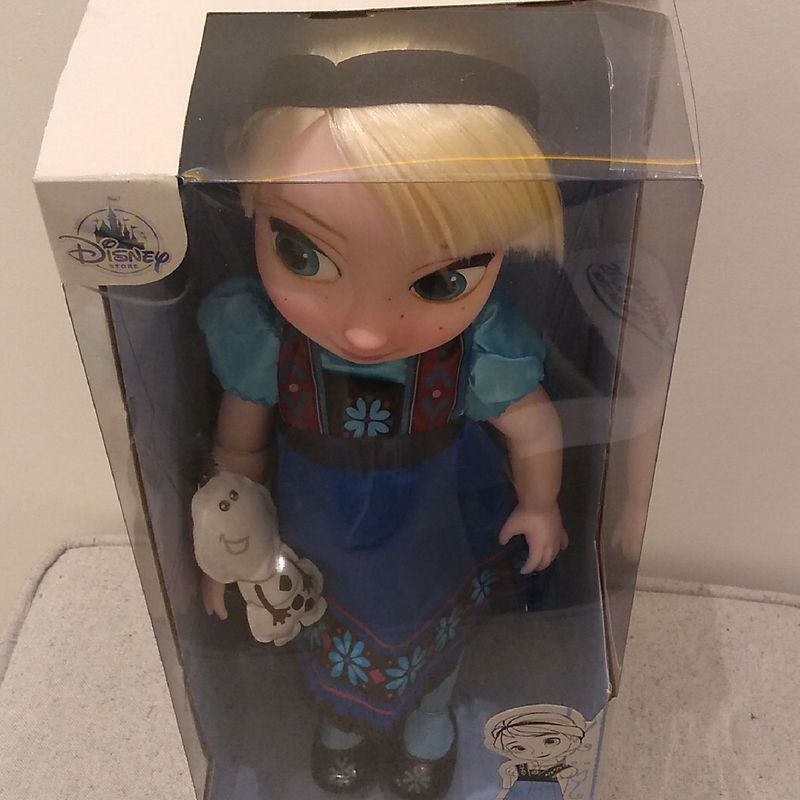 Boneca Elsa Frozen Animators Disney Original 40 Cm