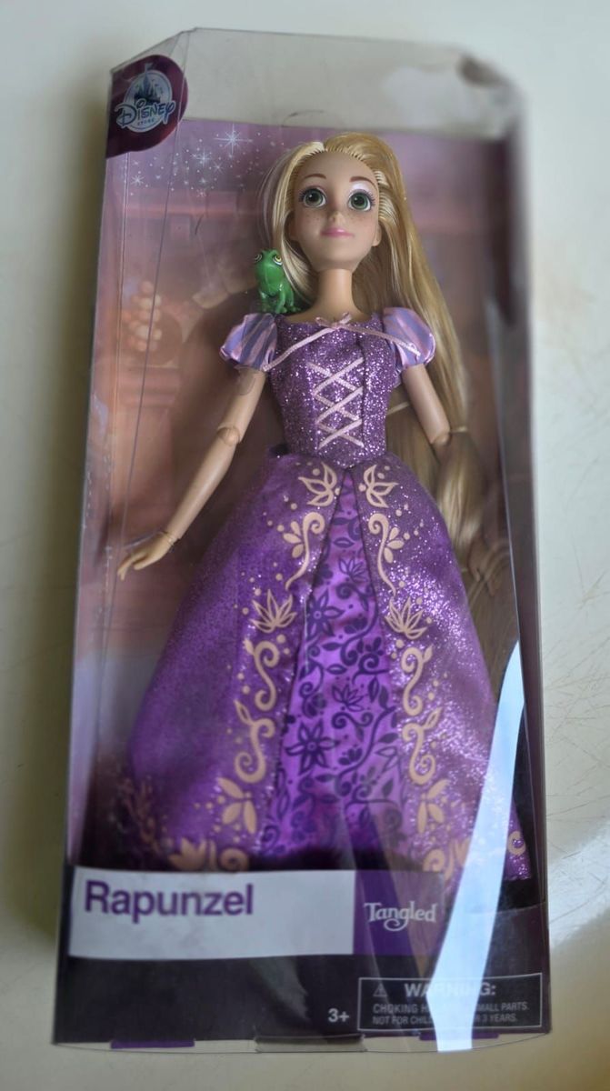 Boneca Rapunzel Disney Store Original | Brinquedo Disney Nunca Usado ...