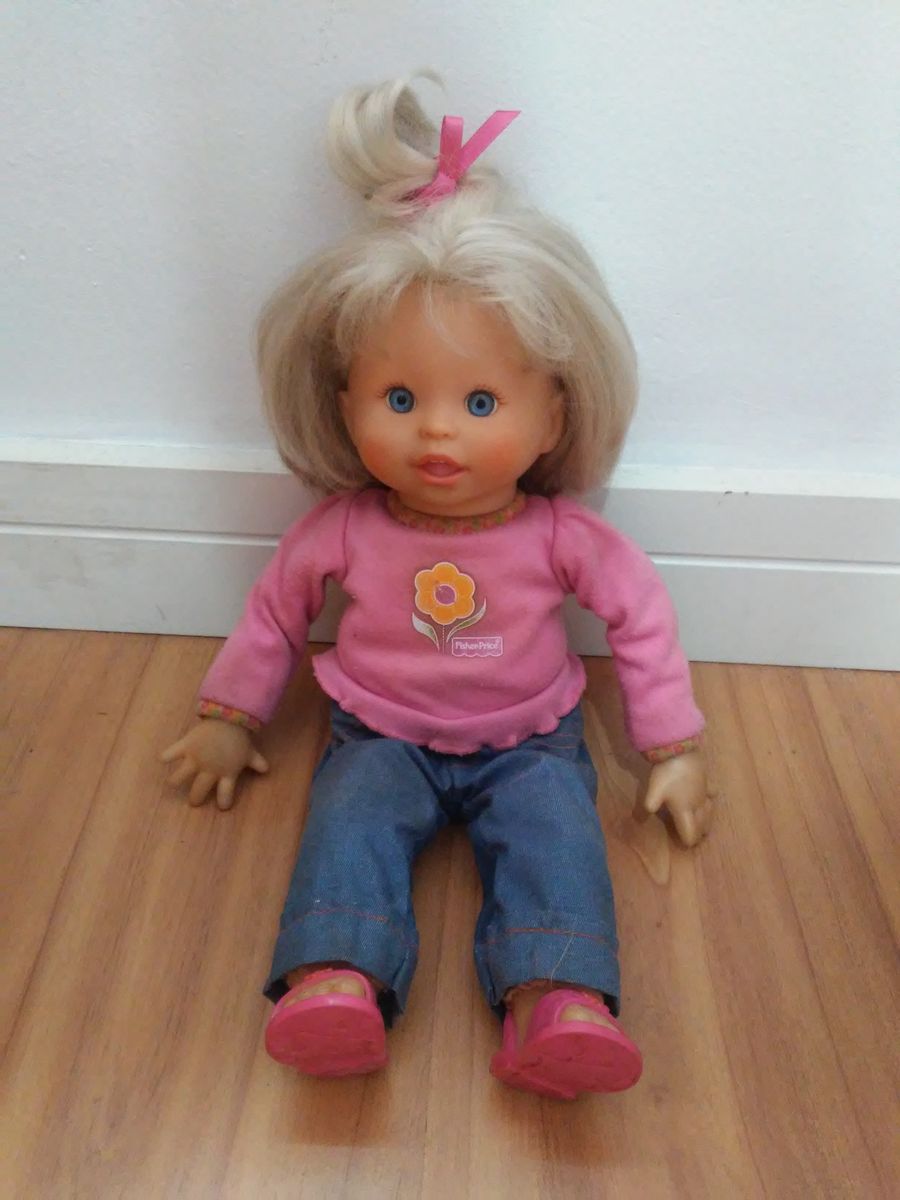 Boneca Rara Little Mommy Aprende Seu Corpo Fisher-Price 2008