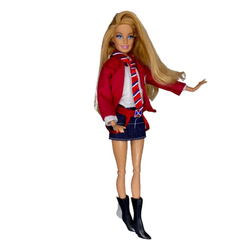 Roupa do RBD ( uniforme RBD completo) para bonecas Barbies e similares.