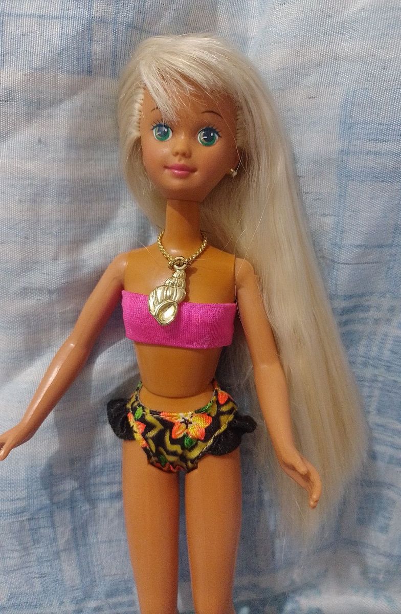 Boneca Skipper Tropical Splash Produto Vintage e Retro Mattel Usado 98367393 enjoei