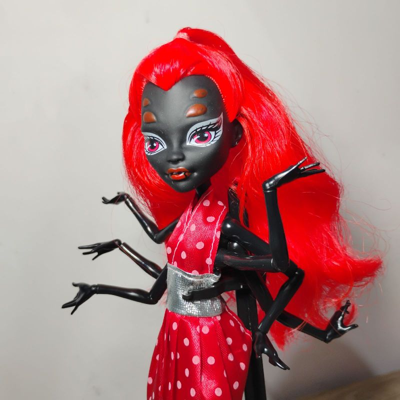 Boneca Wydowna Spider Monster High Genérica | Mattel Nunca