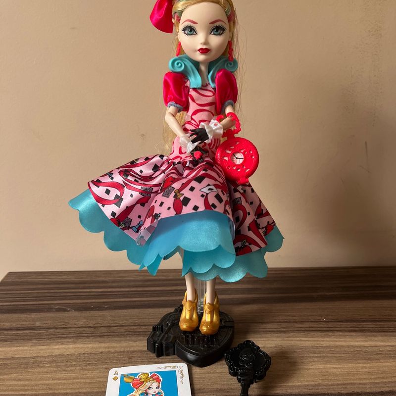 Bonecas Ever After High - Lizzie, Briar e Apple (país Das Maravilhas) |  Brinquedo Mattel Usado 83443051 | enjoei