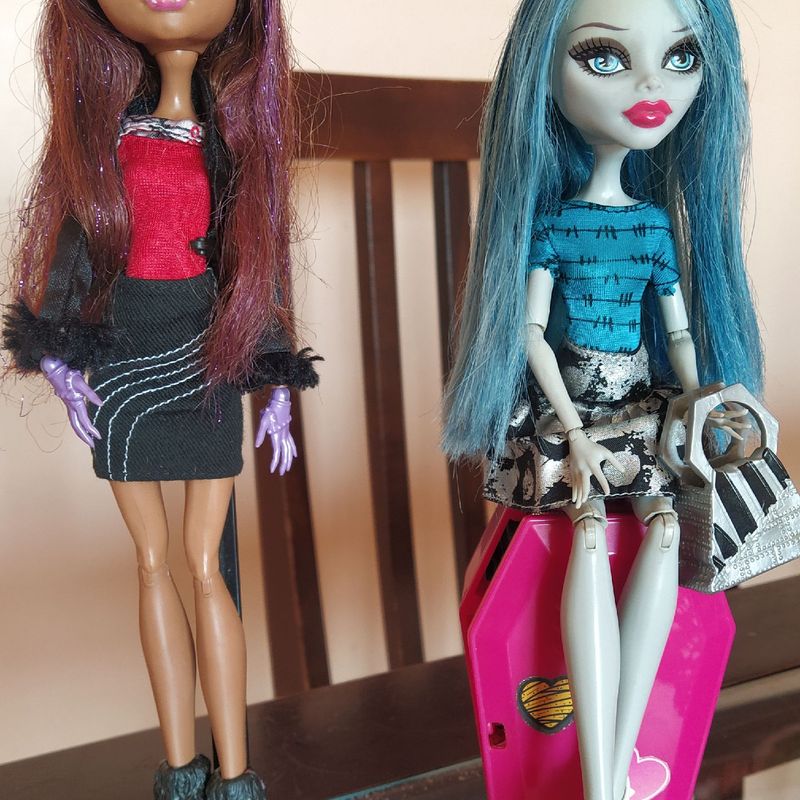 Três Bonecas Monster High Originais | Brinquedo Monster High Usado 39642094  | enjoei