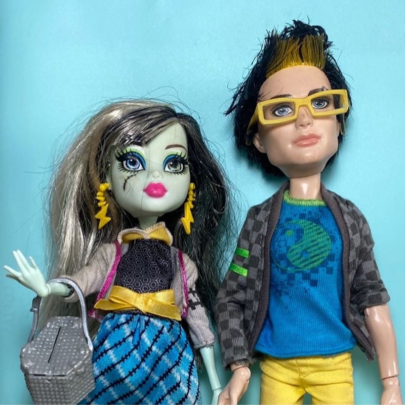 Bonecas Monster High Picnic Casket, Jackson Jekyll &Amp; Frankie