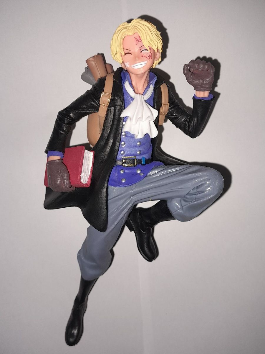 Boneco Action Figure Anime One Piece Sabo Personagem Brinquedo Geek