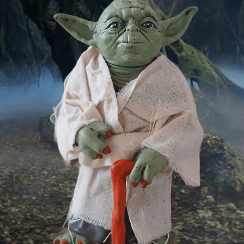 Boneco Action Figure Mestre Yoda Star Wars | Star Wars Nunca