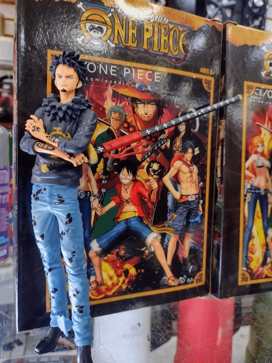 Boneco Action Figure One Piece Law Trafalgar Produto Masculino One