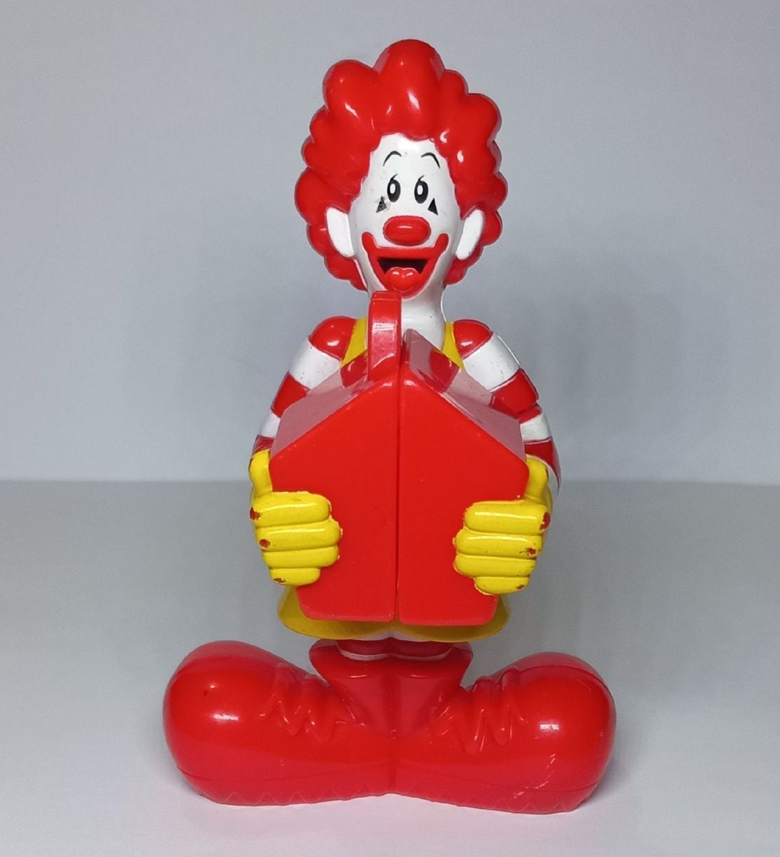 Boneco Antigo Ronald Mcdonald - Mcdonalds | Brinquedo Mcdonalds Usado ...