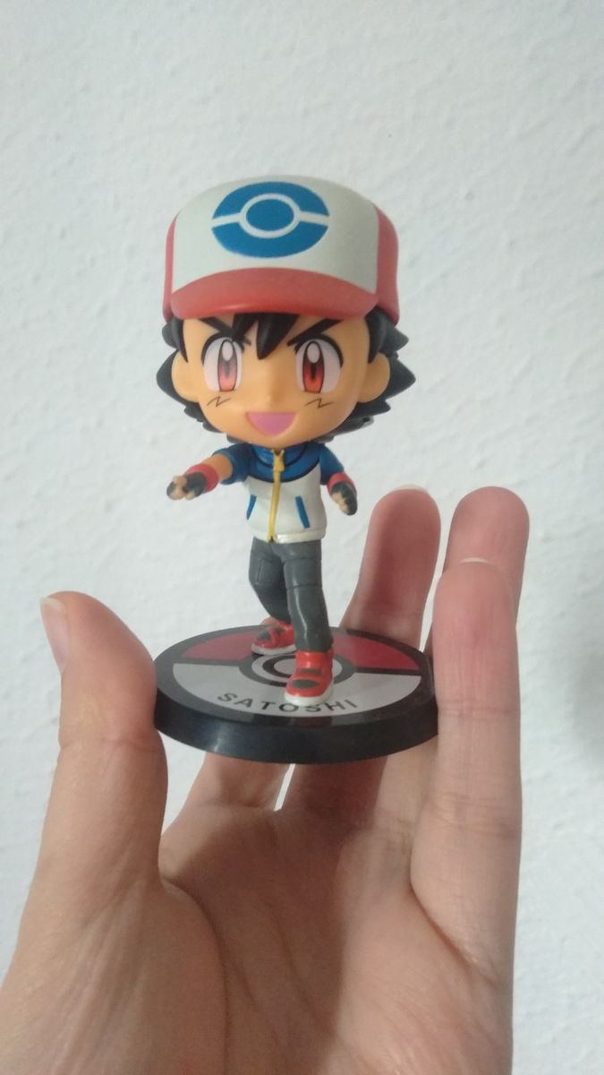 Conjunto Com 3 Pokemons Coleção Ash Boneco Brinquedo Pokemon em