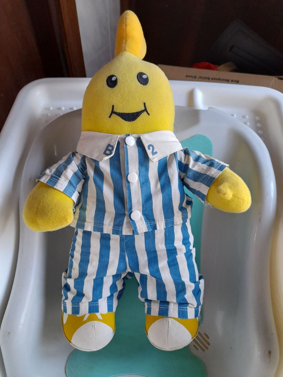 Boneco Banana de Pijama Antigo Brinquedo Maritel Usado 74918212 enjoei