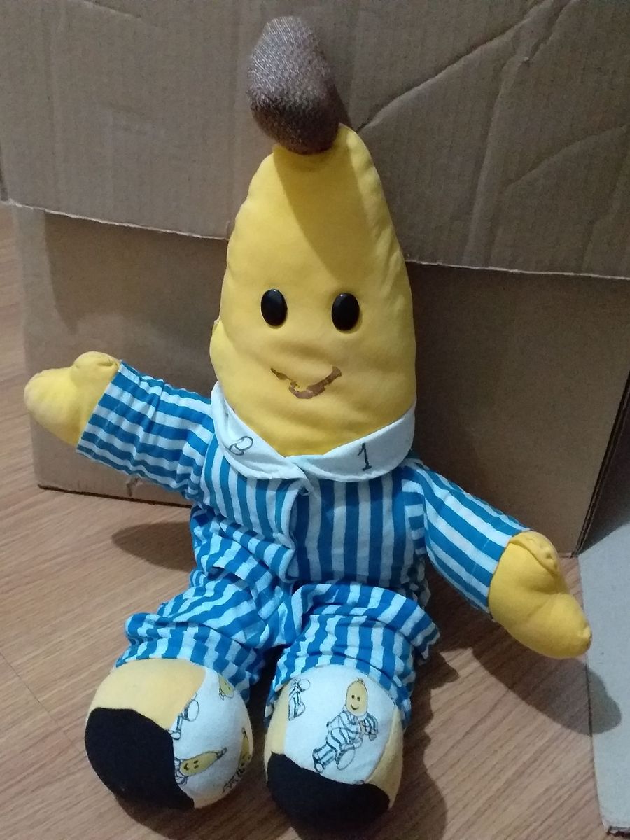 Boneco Banana de Pijamas Pelúcia Usado 52636127 enjoei
