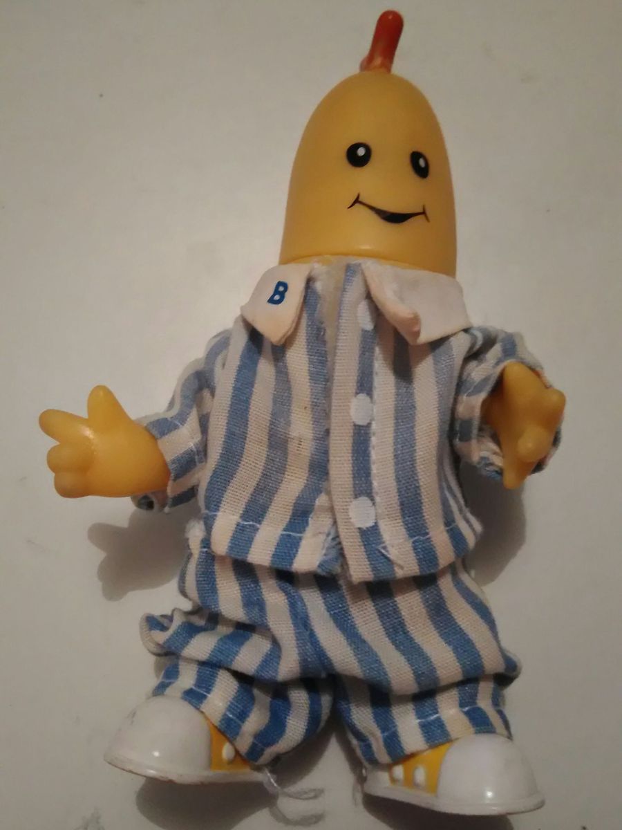 Boneco Bananas de Pijamas B2 Anos 90 Vintage Original Produto Vintage