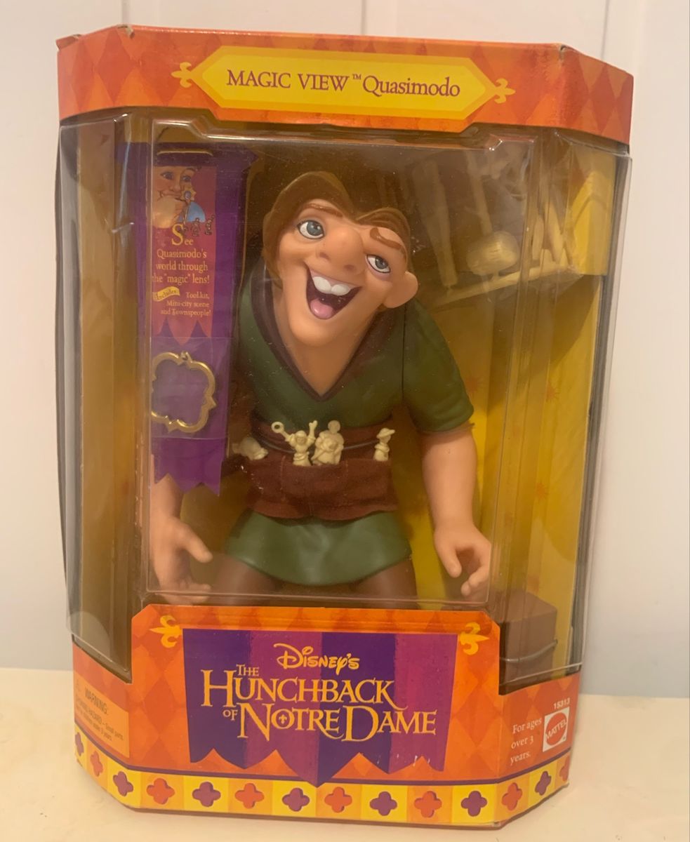 Boneco Barbie Quasimodo, O Corcunda de Notre Dame Disney | Cacareco ...
