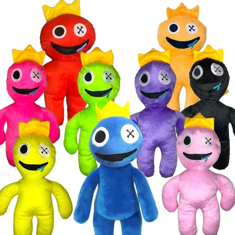 Pelúcia Infantil Roblox Rainbow Friends Bonecos para Crianças