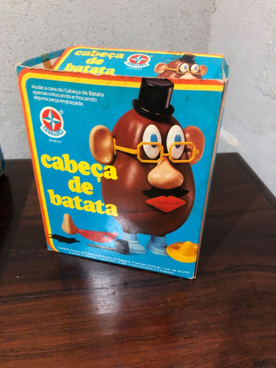 Boneco Cabeça de Batata Original Relíquia Anos 80/90 Na Caixa Original ...