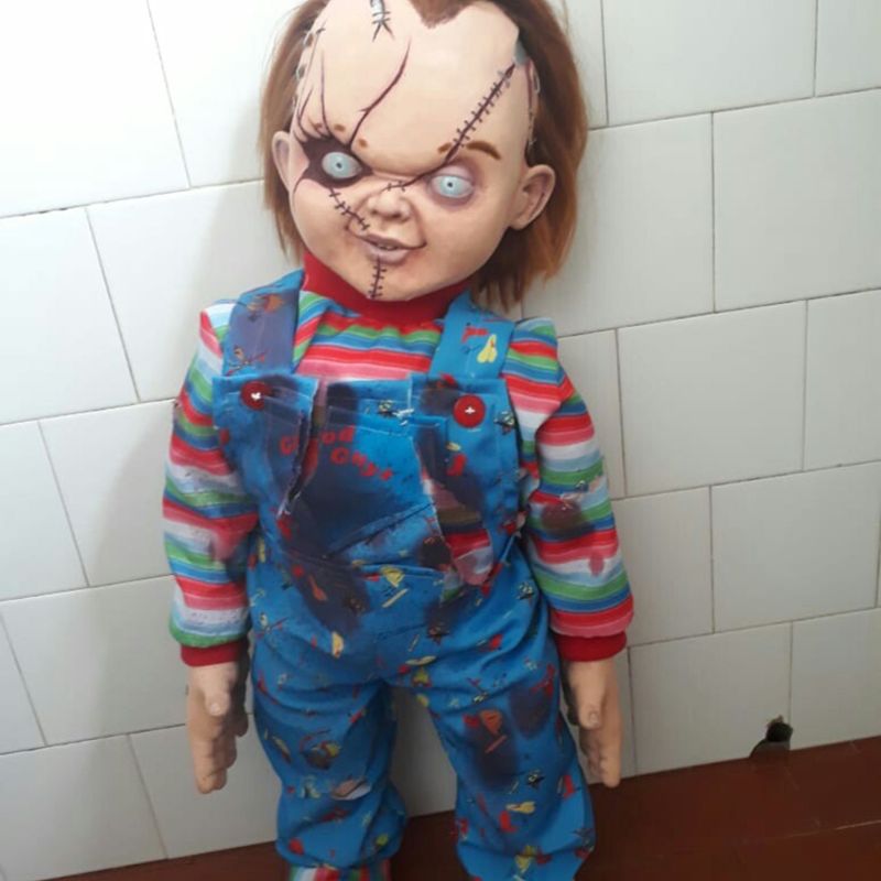 Boneco Chucky em Tamanho Real Filme e Série Nunca Usado 30327595 enjoei