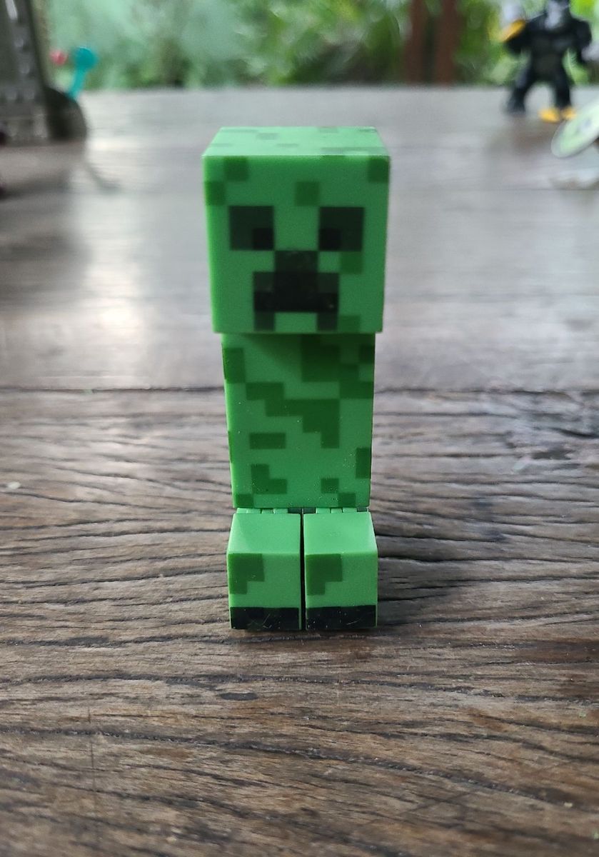 Boneco Creeper Minecraft Original Action Figure Jazwares | Brinquedo ...