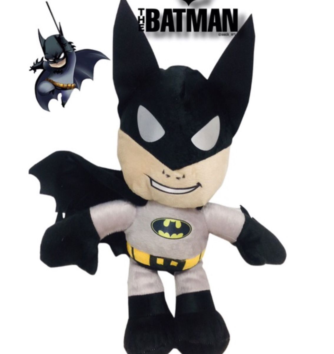 Boneco de Pelúcia do Personagem do Batmam Novo | Pelúcia Própria Nunca ...