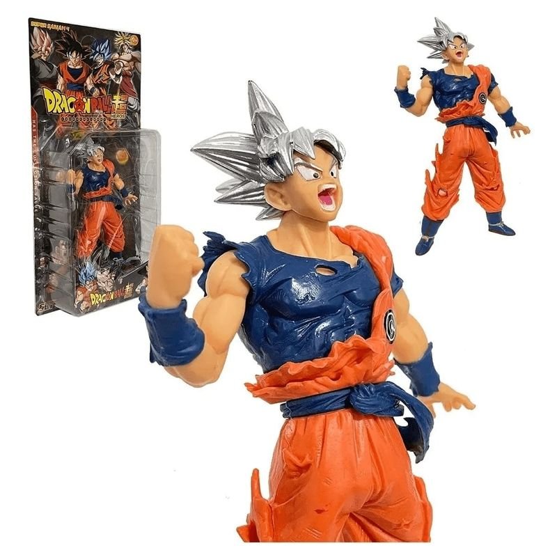 Boneco De Ação Action Figure Dragon Ball Super Goku Ultra Instinto