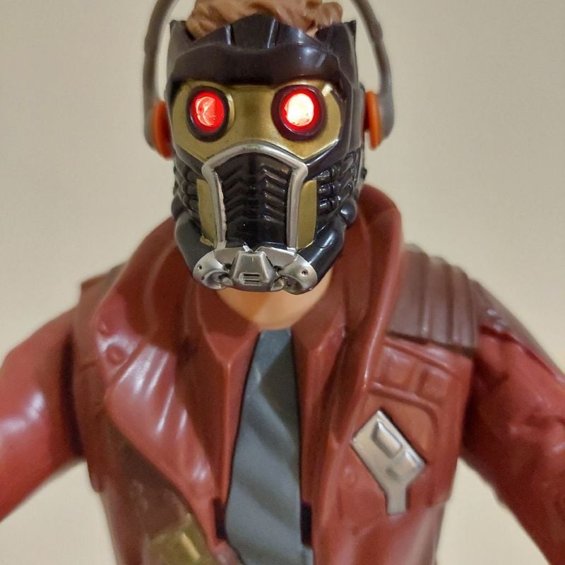 Boneco Marvel Star Lord Senhor das estrelas, Guardiões da Galaxia, Marca  Hasbro 30 Cm - Original