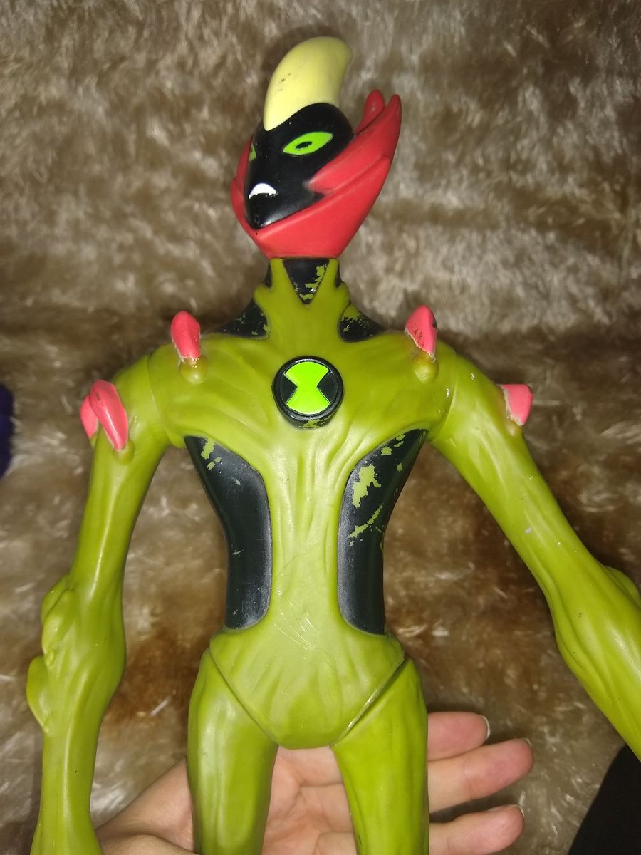 Boneco Fogo Fátuo Ben 10 Força Alienígena Bandai Original Usado