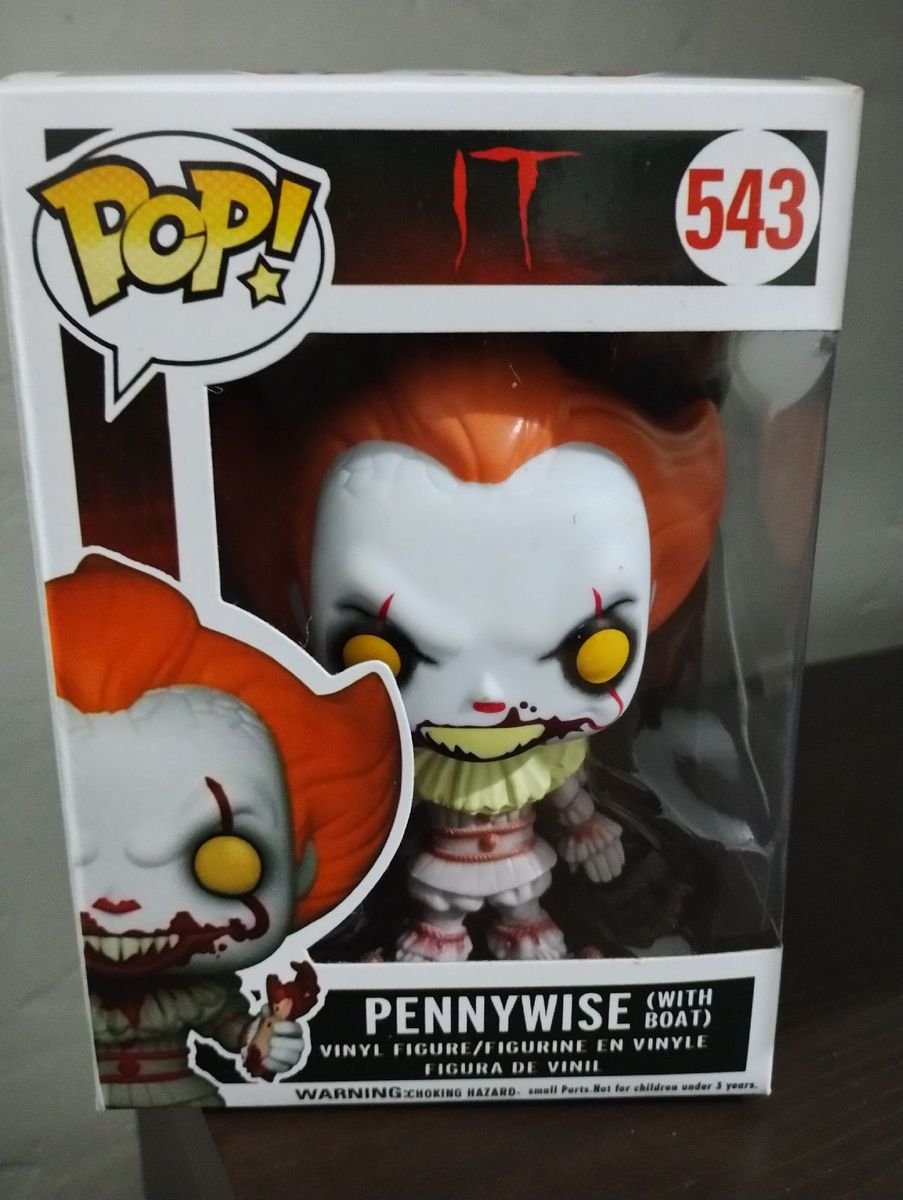 Boneco Funko Pop Palhaço It Pennywise 543 Brinquedo Funko Pop