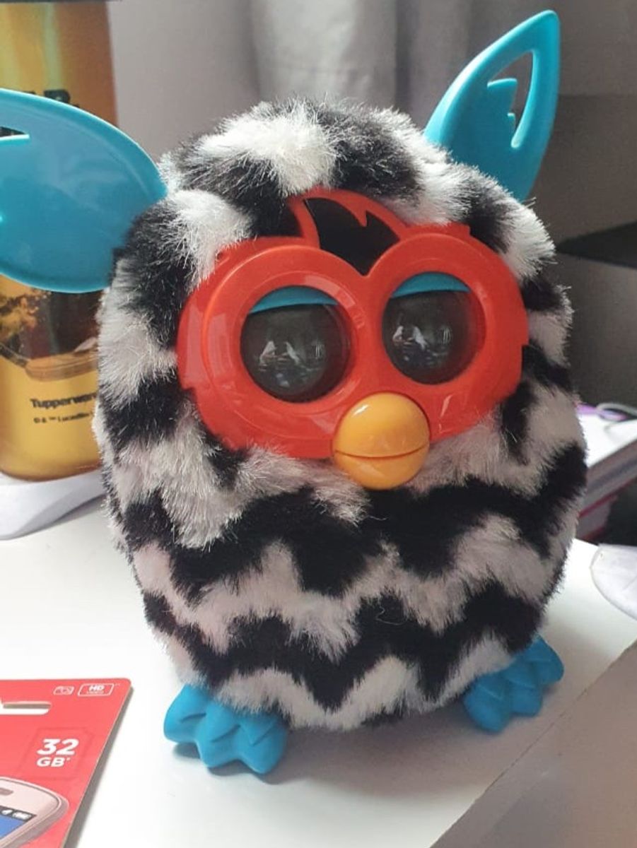 boneco furby brinquedo para bebês hasbro usado 59715038 enjoei