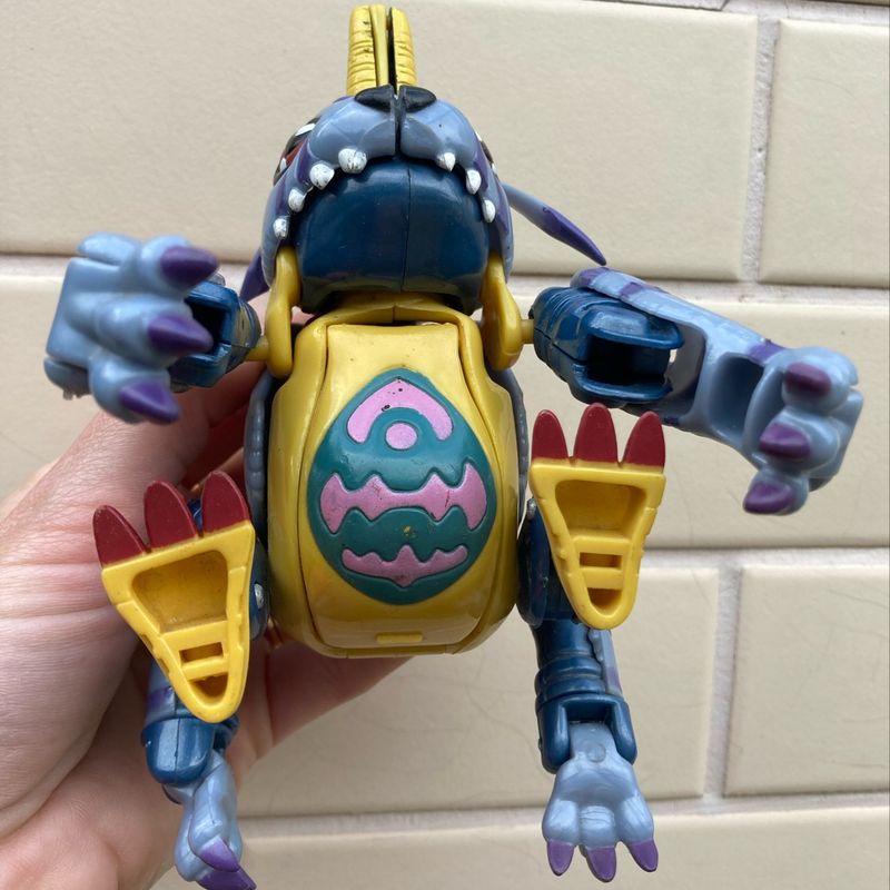 Boneco Digimon, Metal-garurumon Original Bandai Digivolving