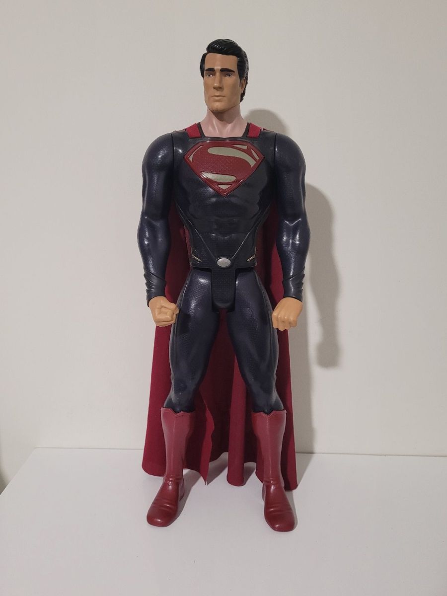 Boneco Gigante Superman Homem de Aço Liga da Justiça Jakks Pacific ...