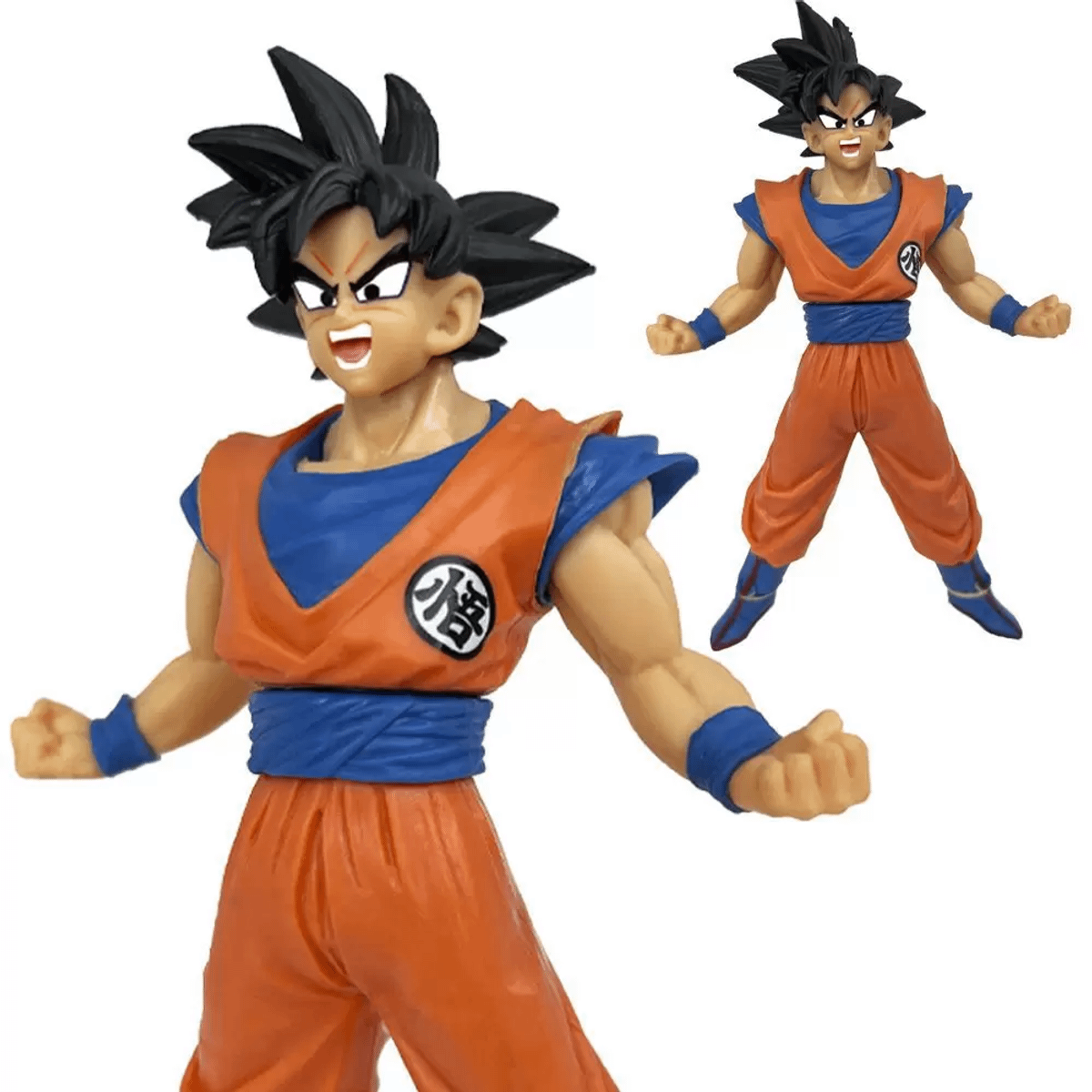 Boneco Action Figure Miniatura Goku Super Sayajin 2 Colecionáveis Dragon  Ball Z Super - 20cm