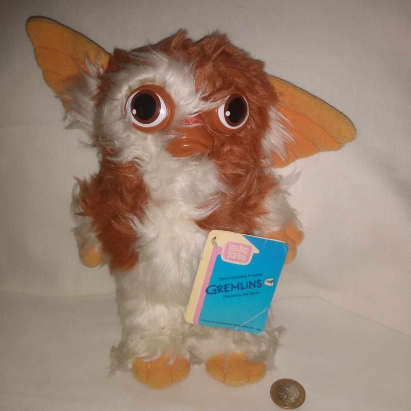 Peluche Gizmo Mogwai Gremlins Warner Bros Hasbro 1984 Vintage