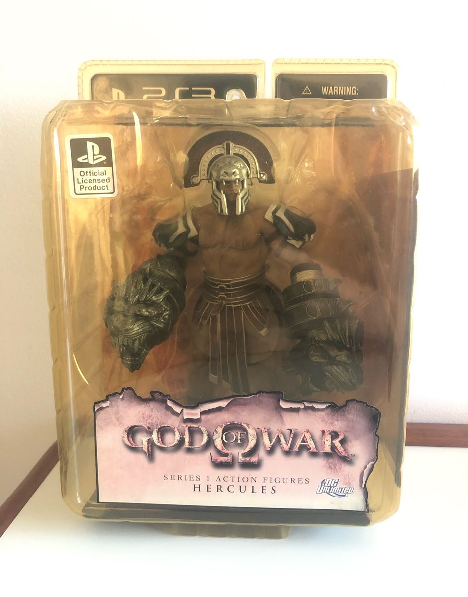 Boneco Hércules God Of War Item Info & Eletro Dc Unlimited Nunca