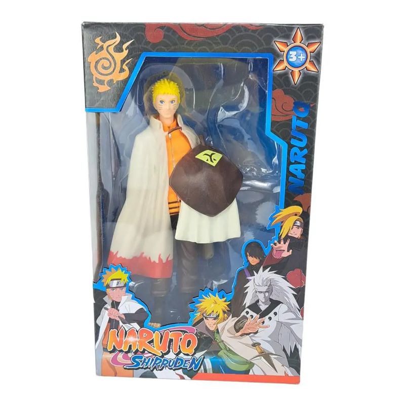 Action Figure Naruto Uzumaki Hokage 18Cm Shippuden Ninja N1 em Promoção na  Americanas