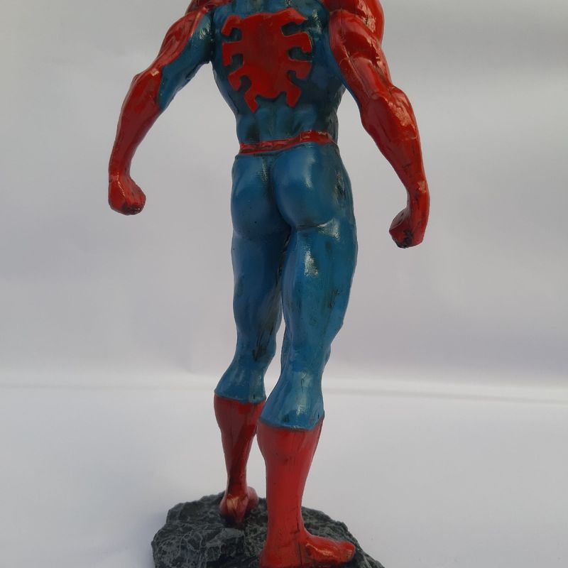 Homem Aranha Na Parede em Resina Spider Man Suporte para Controle Action  Figure, Brinquedo Homem-Aranha Nunca Usado 72222338