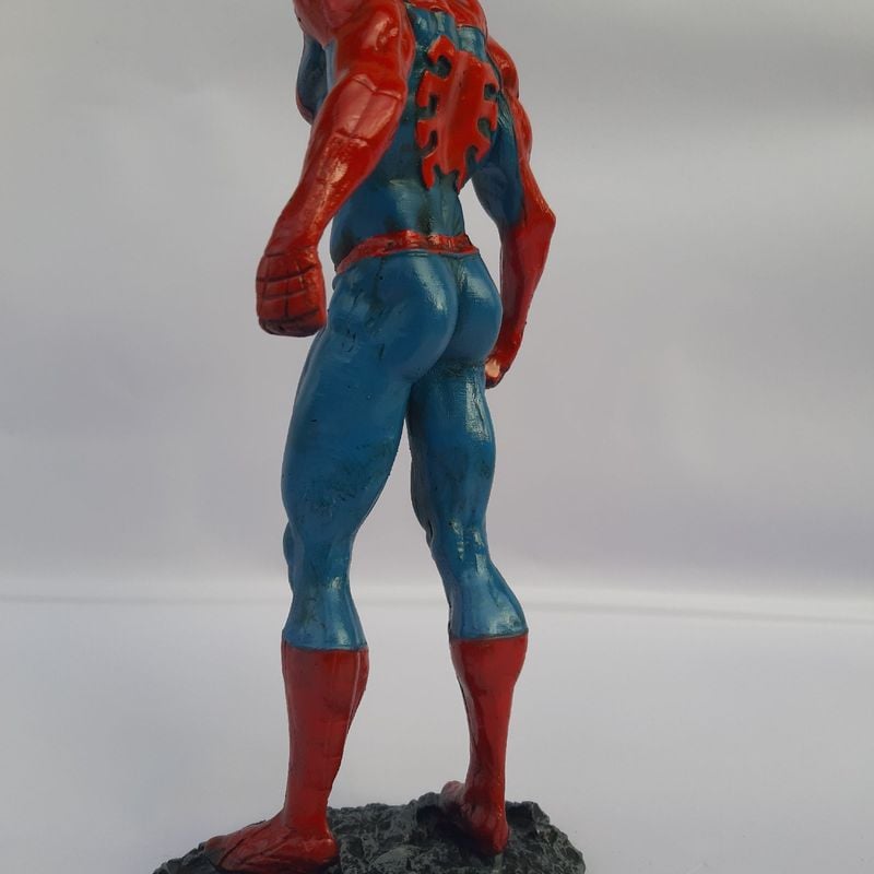 Homem Aranha Na Parede em Resina Spider Man Suporte para Controle Action  Figure, Brinquedo Homem-Aranha Nunca Usado 72222338