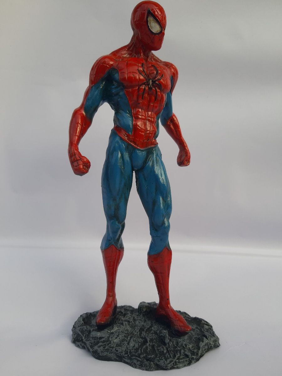 Homem Aranha Na Parede em Resina Spider Man Suporte para Controle Action  Figure, Brinquedo Homem-Aranha Nunca Usado 72222338