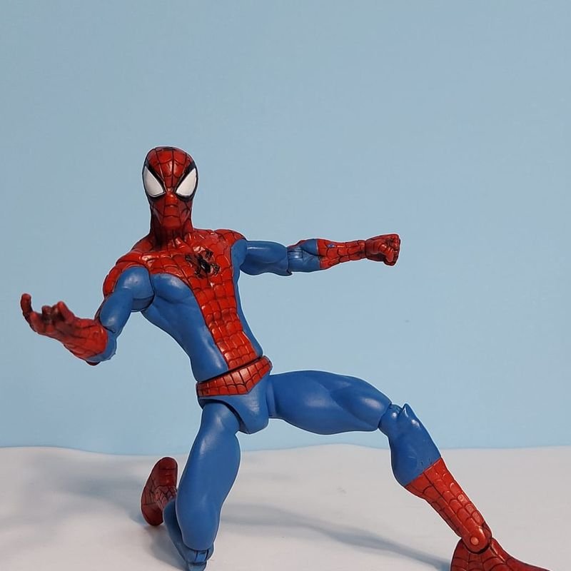 Marvel, Boneco Homem-Aranha e Carro-Aranha Spidey, Azul