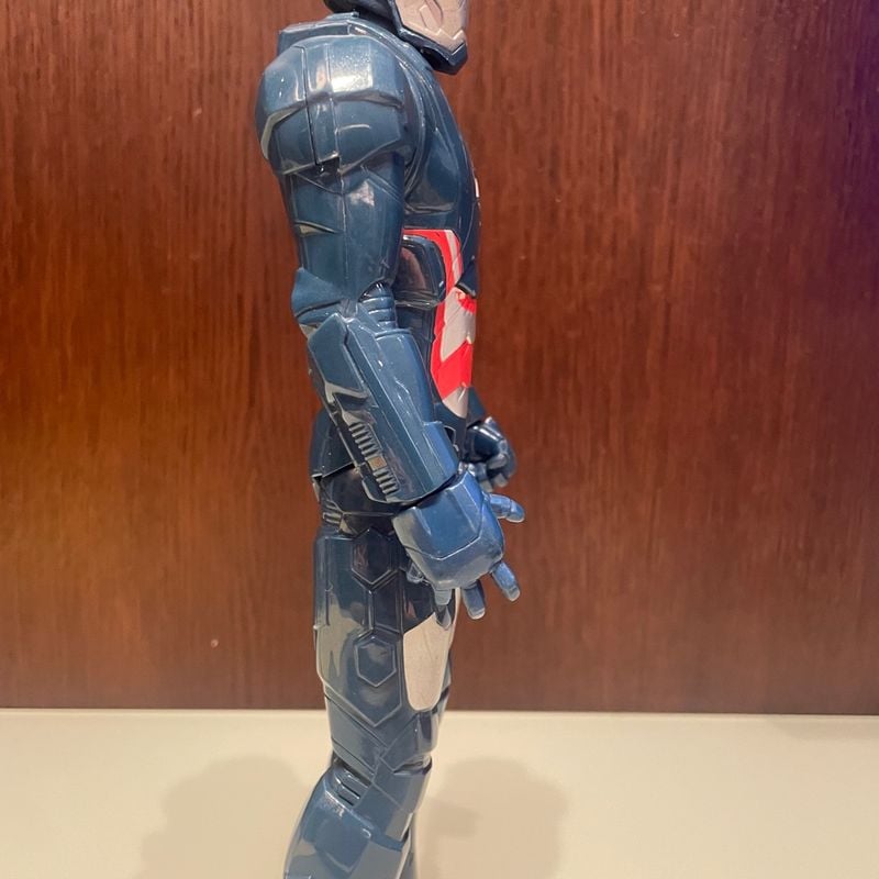 Homem De Ferro Marca 30 Aco Azul Homem De Ferro 30 Cm Original