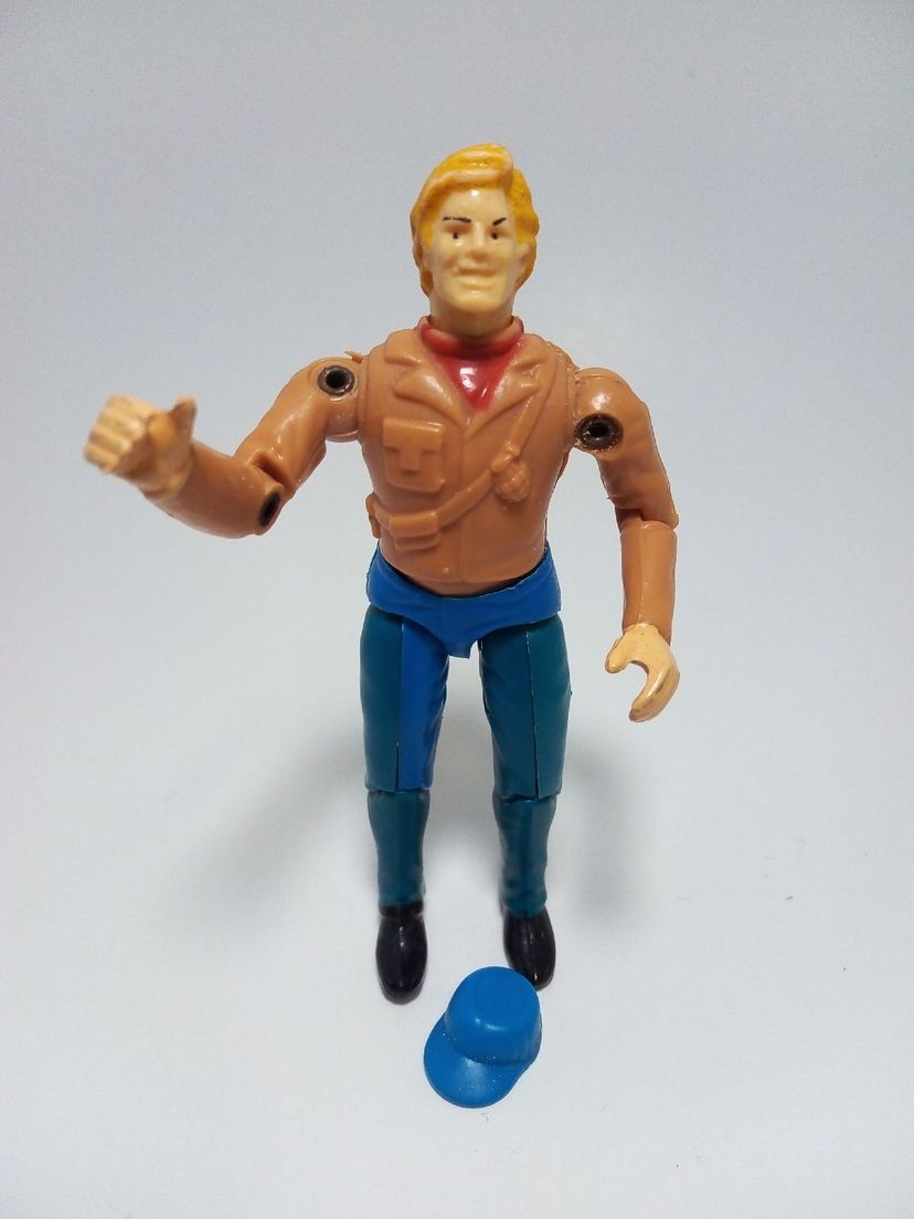 boneco howard seriado duro na queda anos 80 raridade - miniaturas glasslite 