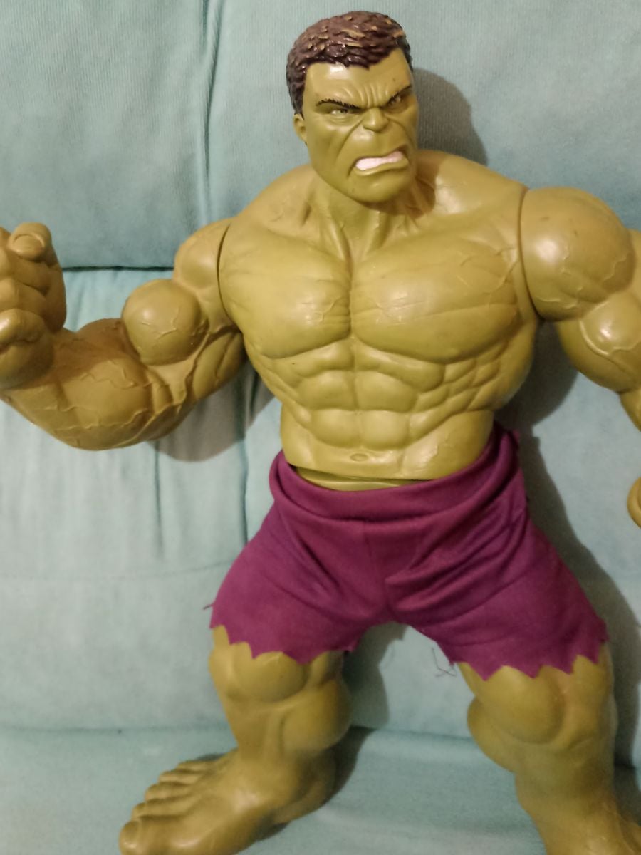 Boneco Hulk Grande | Brinquedo Marvel Comics Usado 78688630 | enjoei