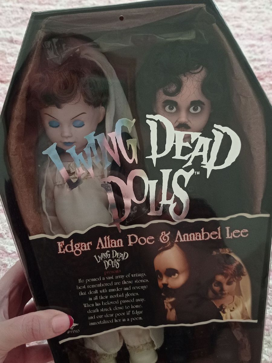 Living dead dolls edgar sales allan poe and annabel lee