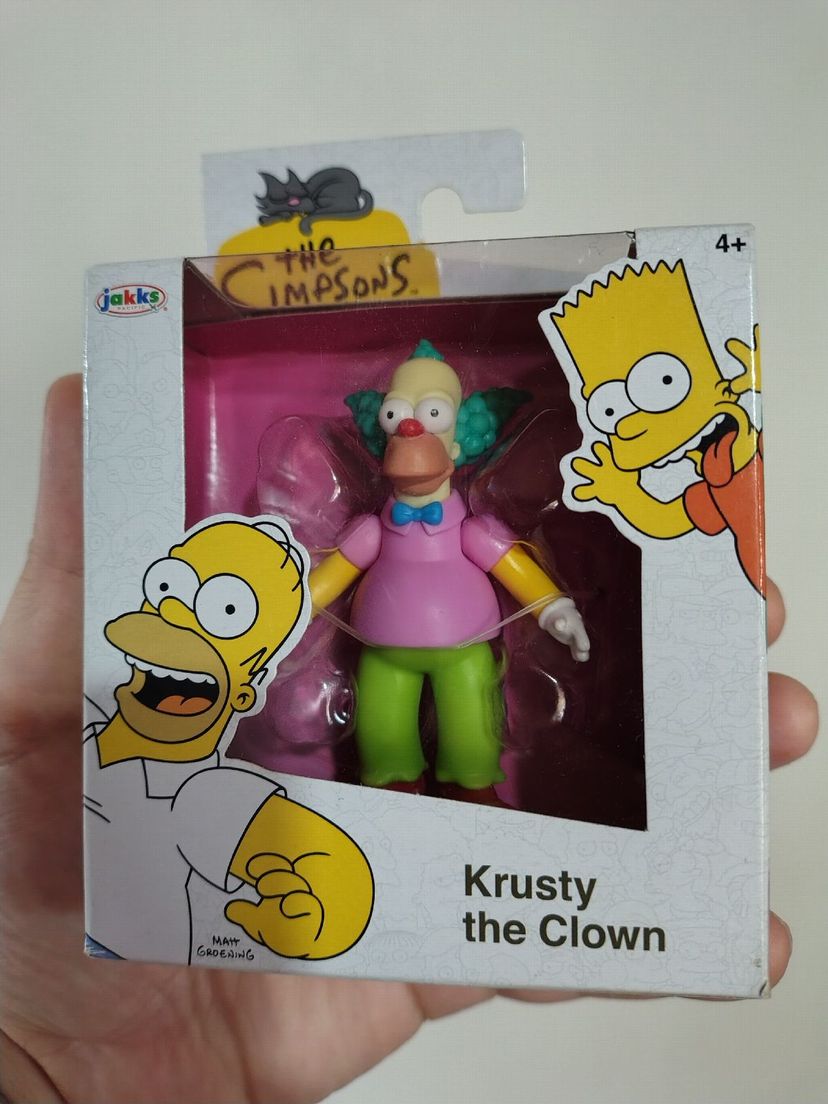 Boneco Krusty Os Simpsons Original Jakks | Brinquedo Jakks Nunca Usado ...