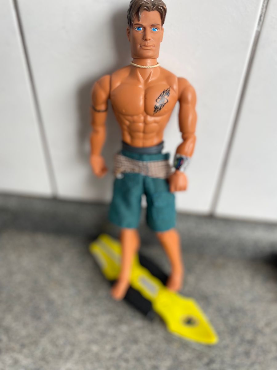 Boneco Max Steel Praiano Acompanha A Prancha Brinquedo Mattel Usado Enjoei